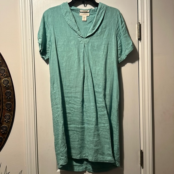 👗Cynthia Rowley Linen Midi Dress - Picture 1 of 8